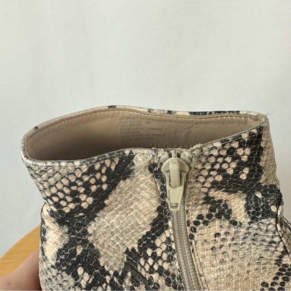 Steve Madden Snakeskin Boots - Picture 8 of 8